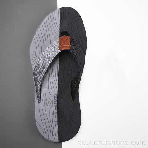 Casual Beach Flip Flop Slides toffel för män